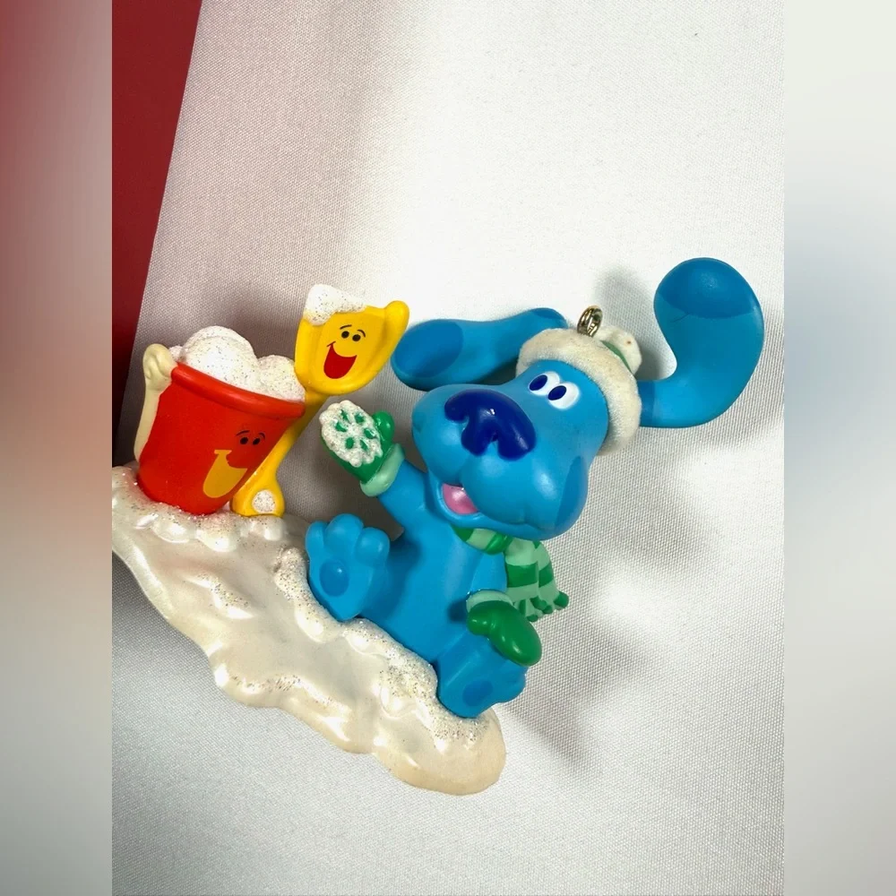 HALLMARK‎ BLUE’S CLUES Y2K VINTAGE The First Snow Keepsake Christmas Ornament